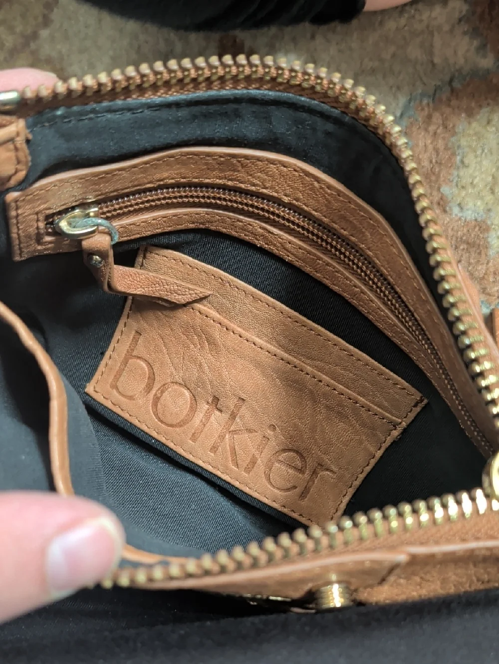 Botkier leather wristlet